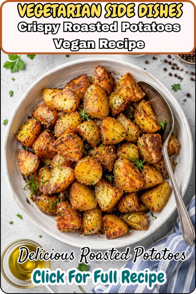 Crispy Roasted Potatoes Vegan Recipe