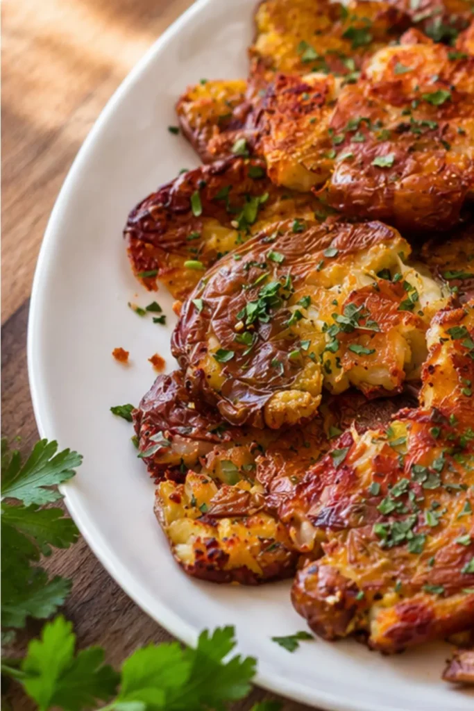 Crispy Smashed Potatoes