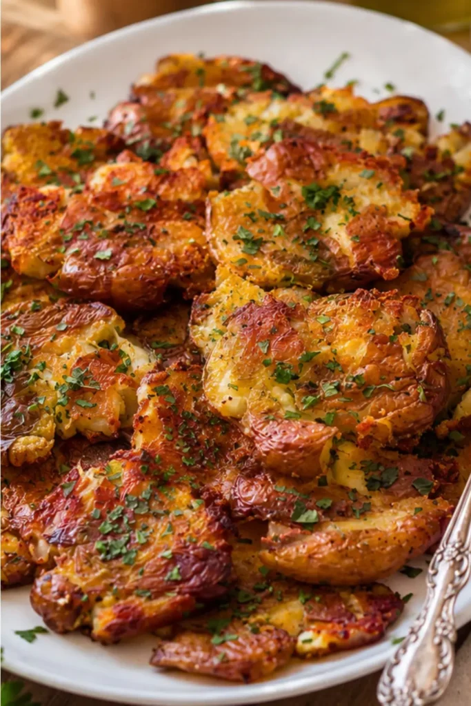 Crispy Smashed Potatoes