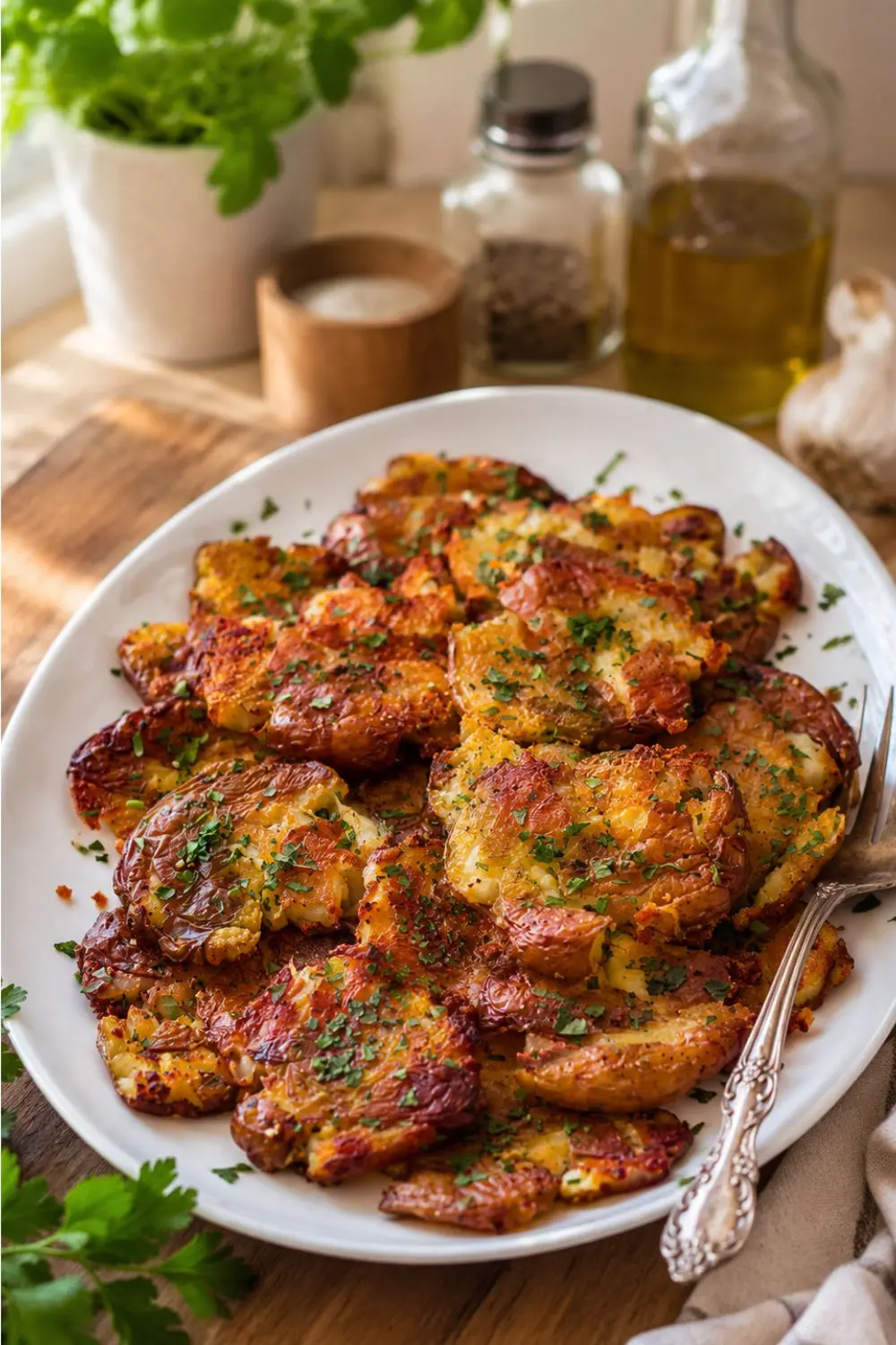 Crispy Smashed Potatoes