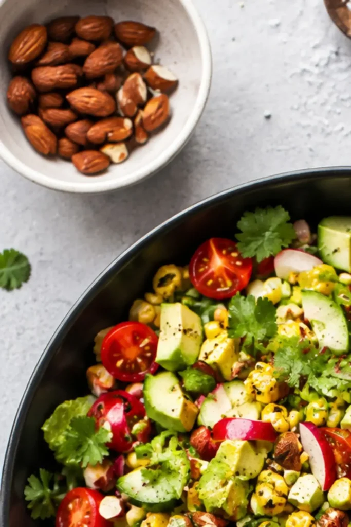 Easy Vegan Chopped Salad for Summer Cookouts