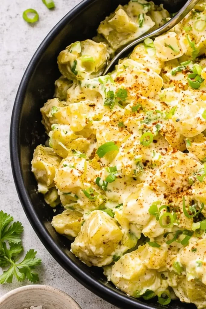 Easy Vegan Potato Salad (No Egg, No Dairy)