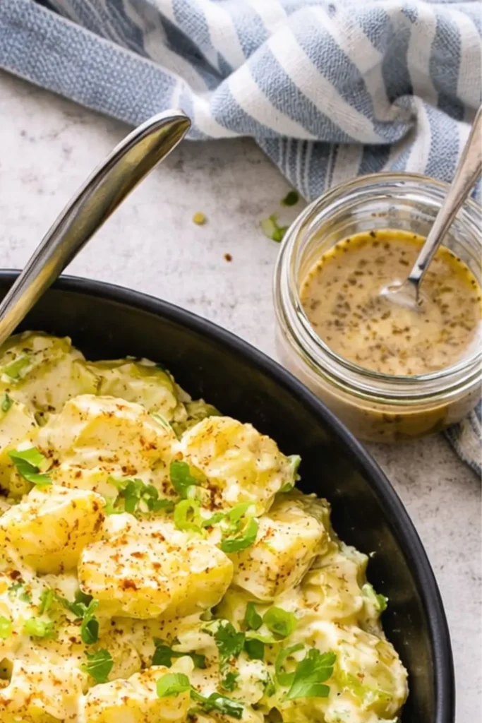 Easy Vegan Potato Salad (No Egg, No Dairy)
