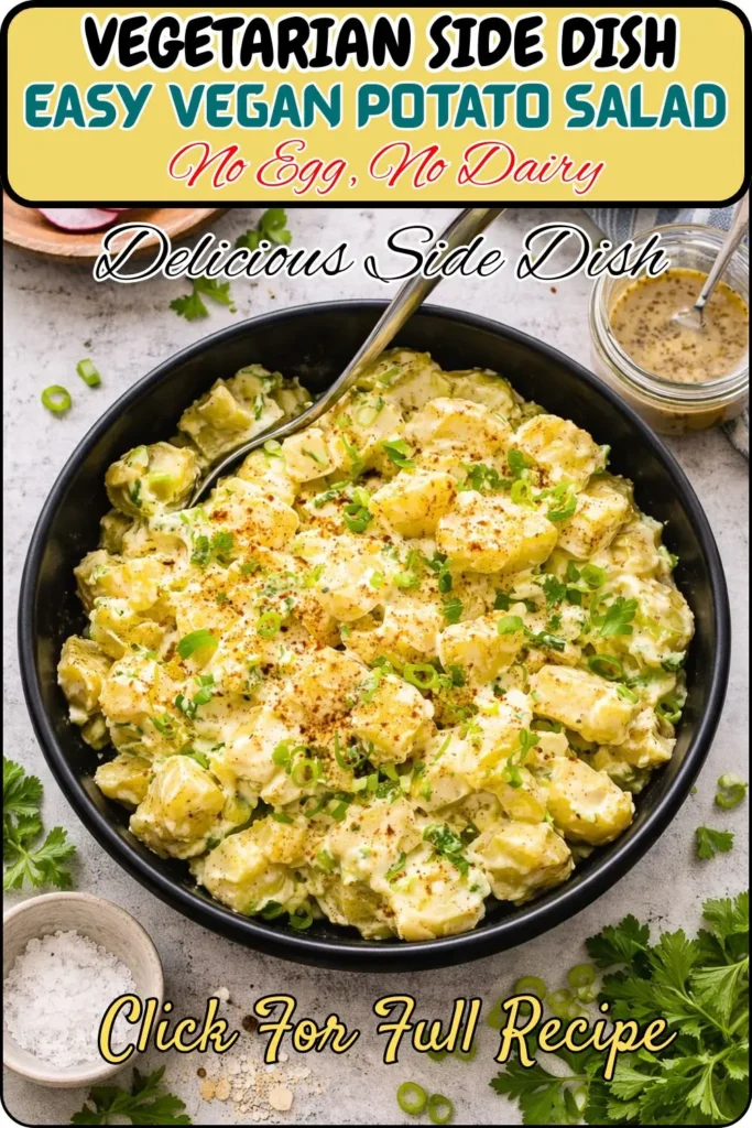 Easy Vegan Potato Salad (No Egg, No Dairy)