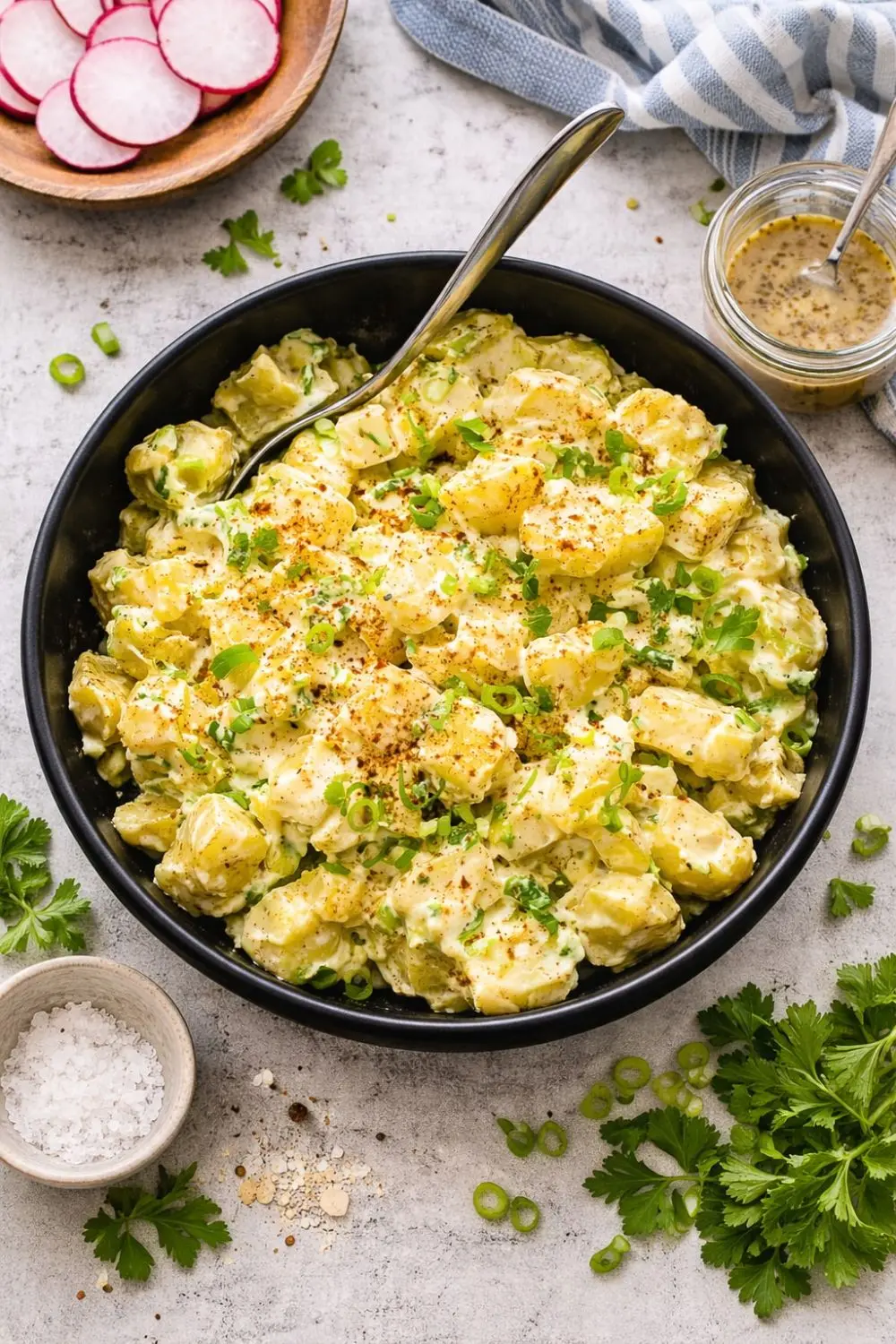 Easy Vegan Potato Salad (No Egg, No Dairy)