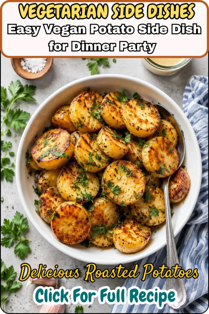 Easy Vegan Potato Side Dish for Dinner Party