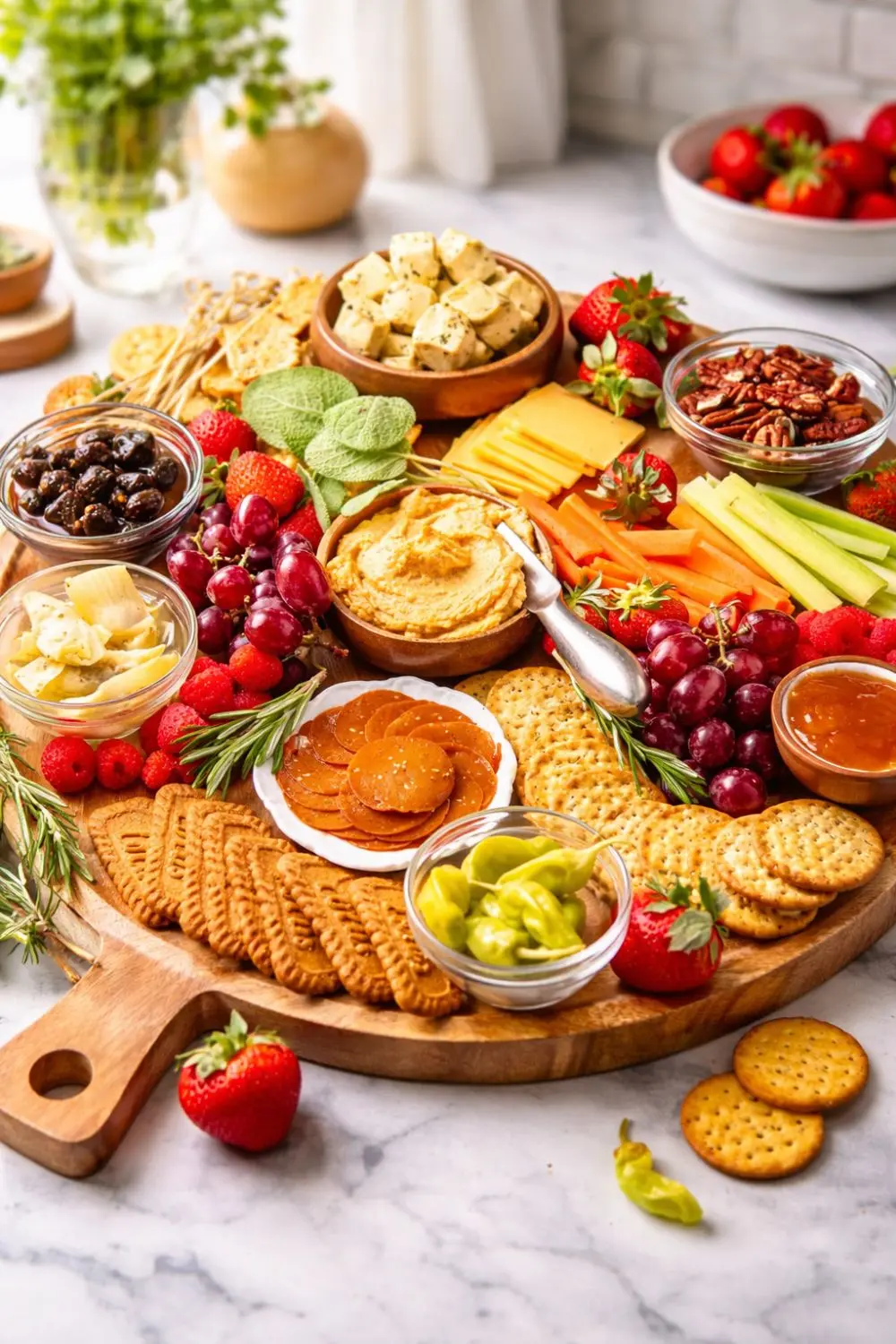 Vegan Cheese and Fruit Platter Ideas