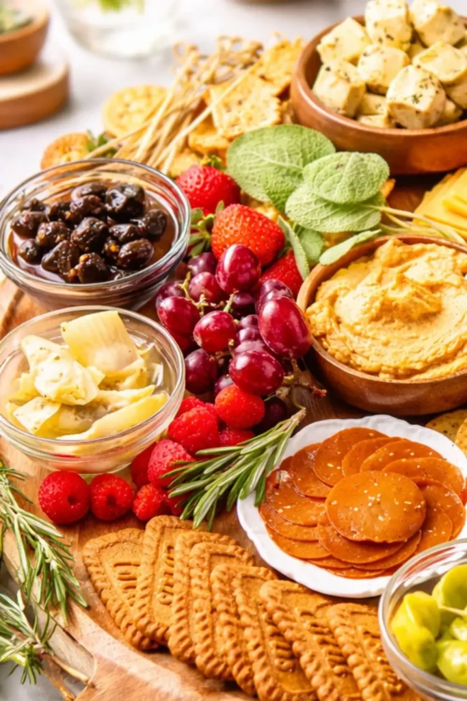 Vegan Cheese and Fruit Platter Ideas