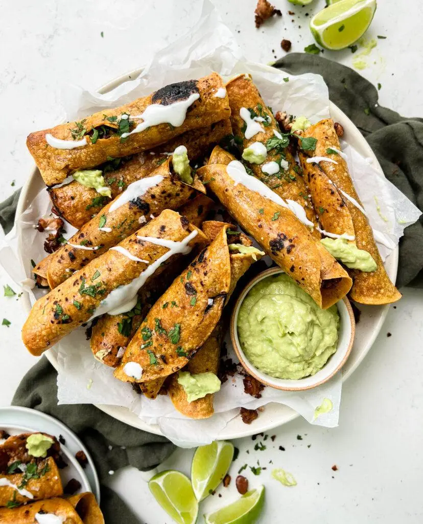 Mini Vegan Taquitos