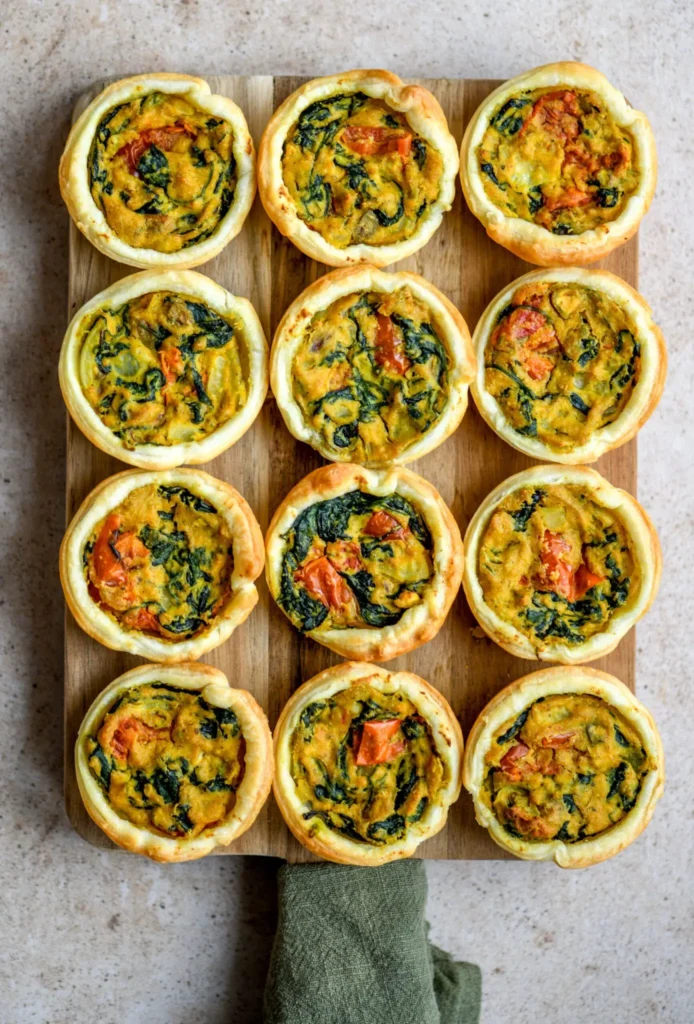 Mini Vegan Quiche
