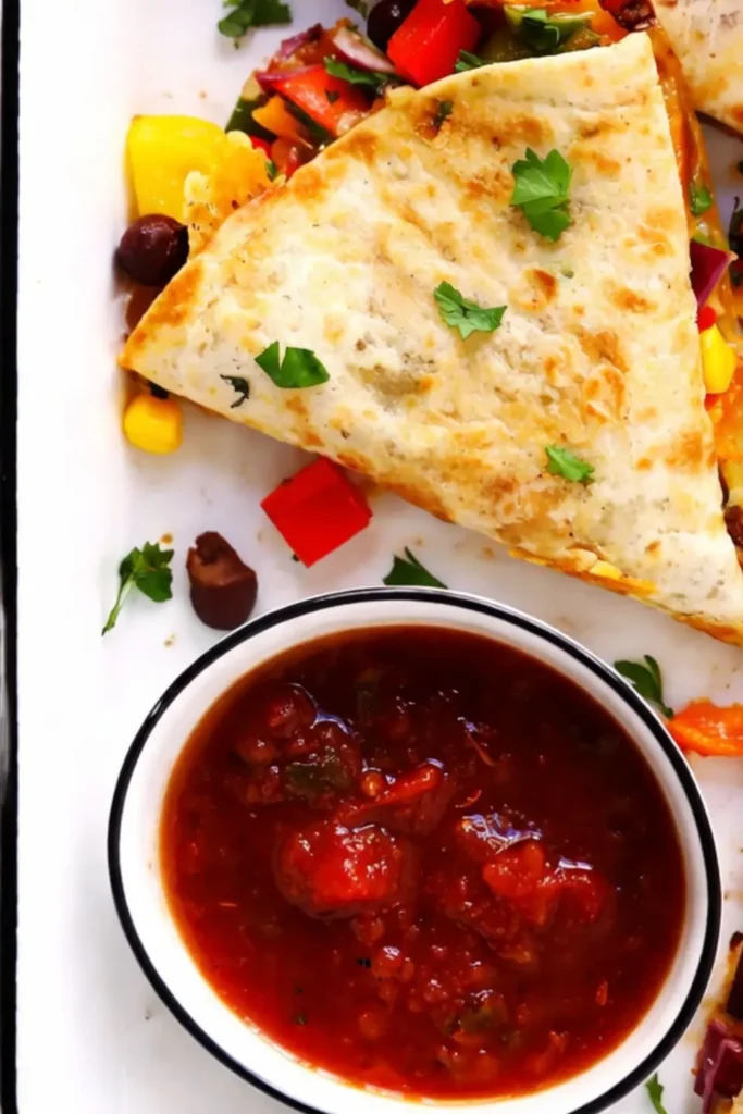 Mini Vegan Quesadillas