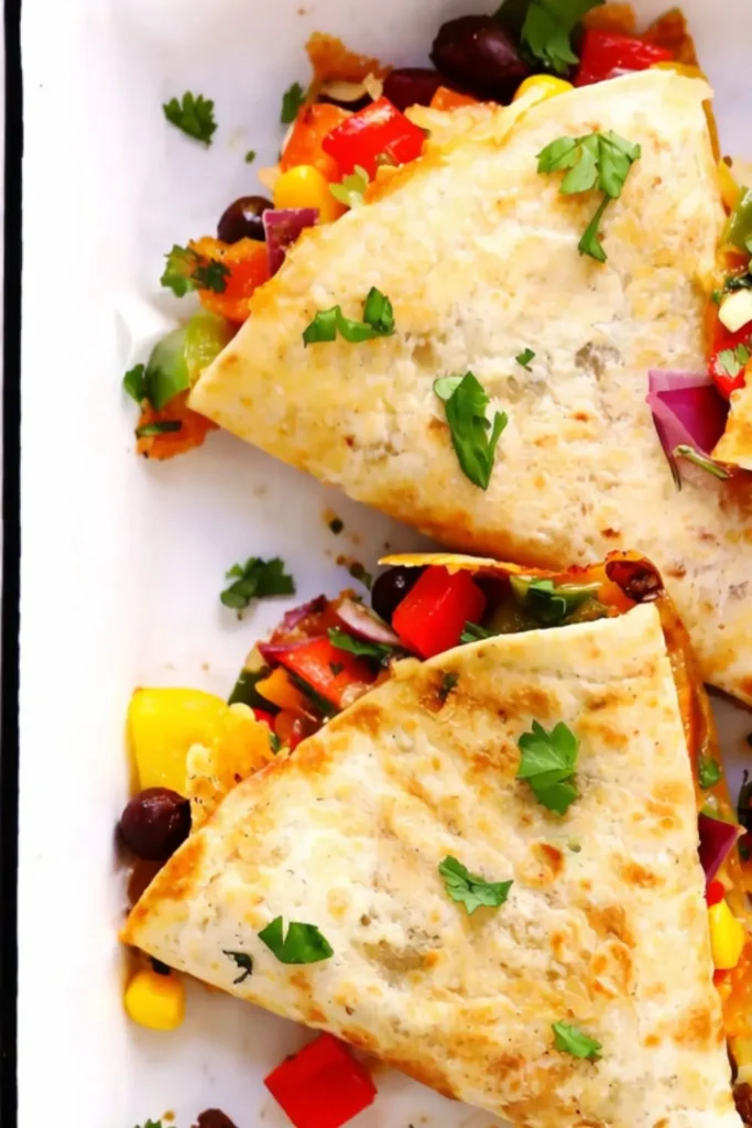 Mini Vegan Quesadillas