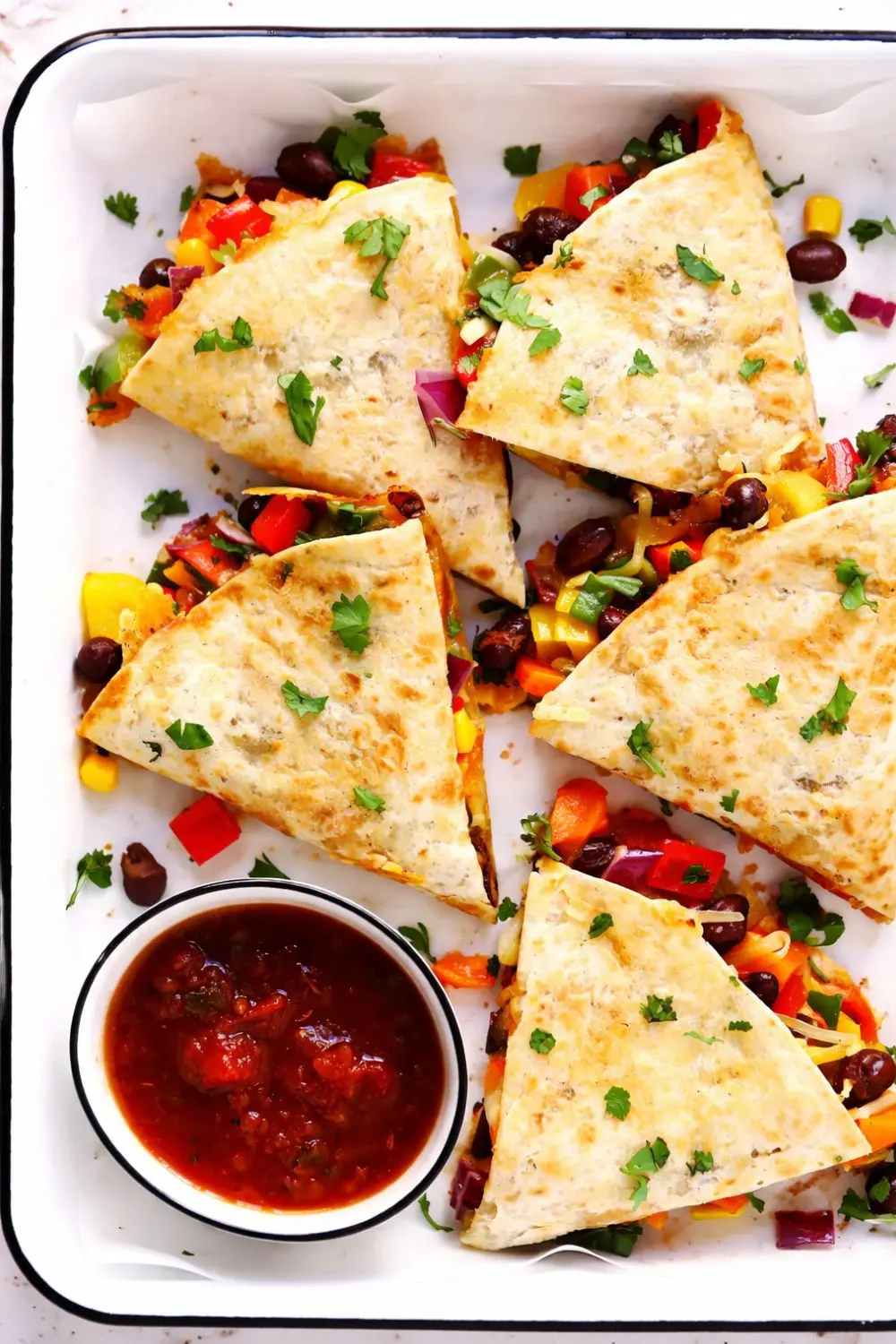 Mini Vegan Quesadillas