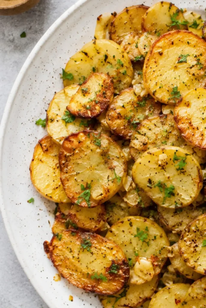 One Pan Vegan Potato Side Dish