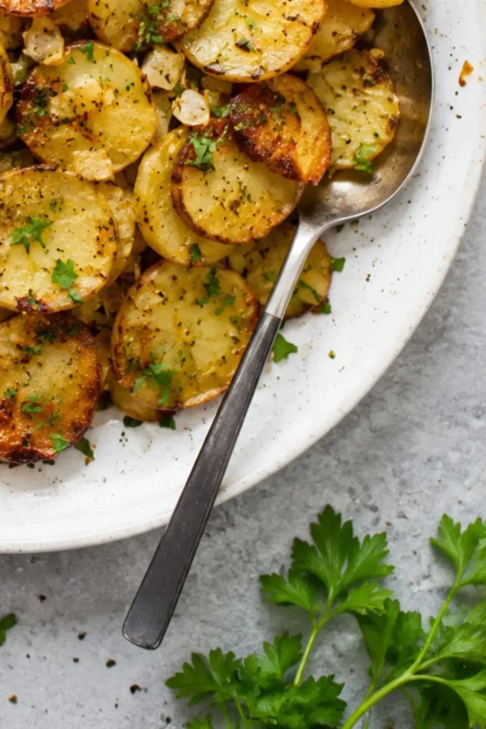 One Pan Vegan Potato Side Dish