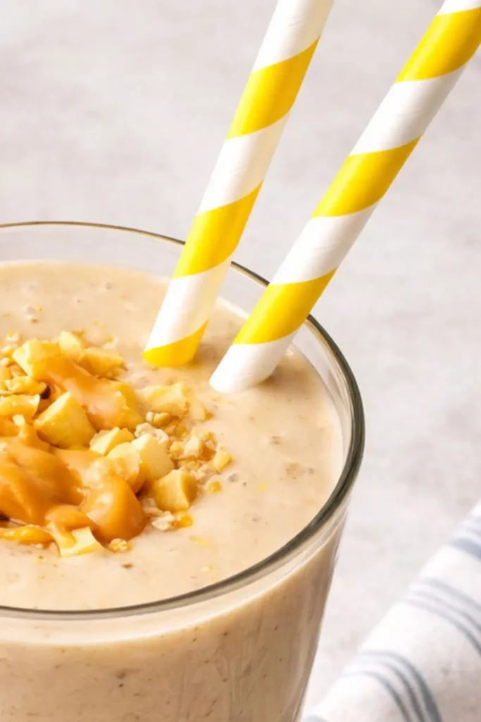 Quick PB Banana Breakfast Smoothie
