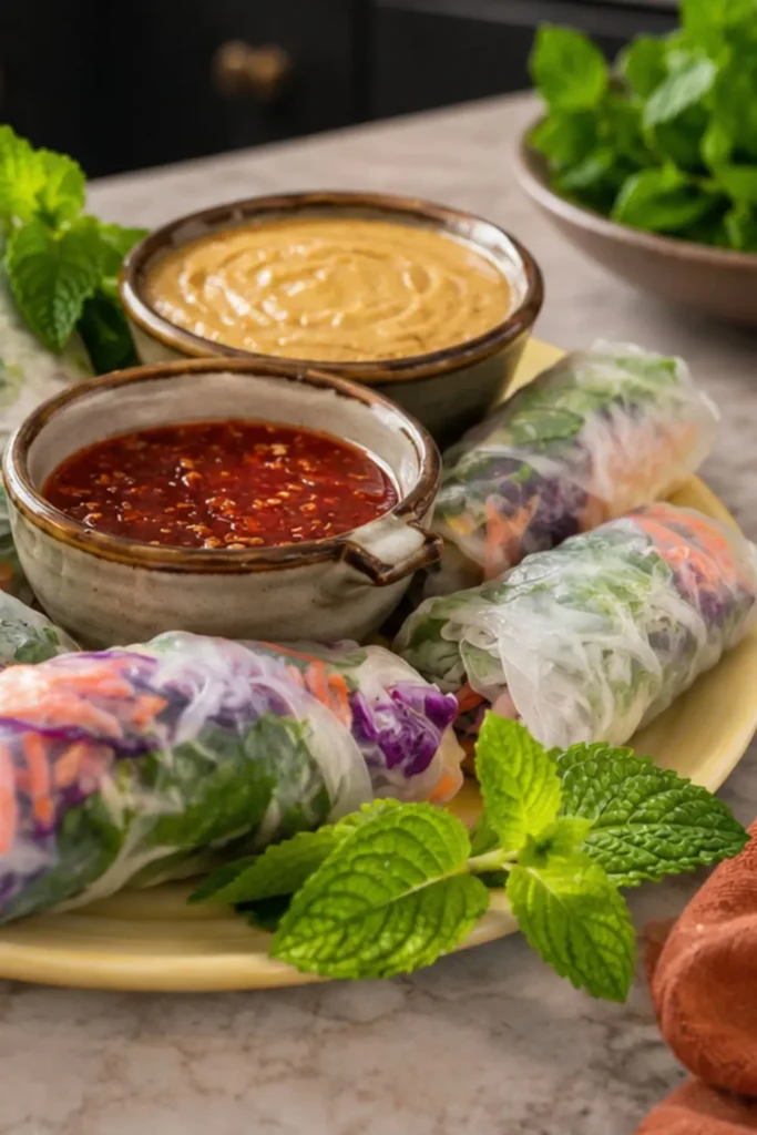 Rice Paper Spring Rolls