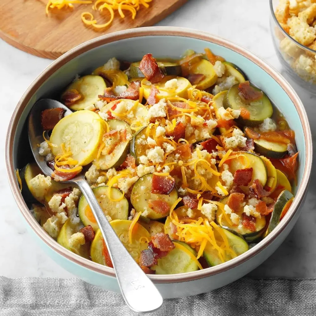 Crockpot Summer Squash and Tomato Casserole