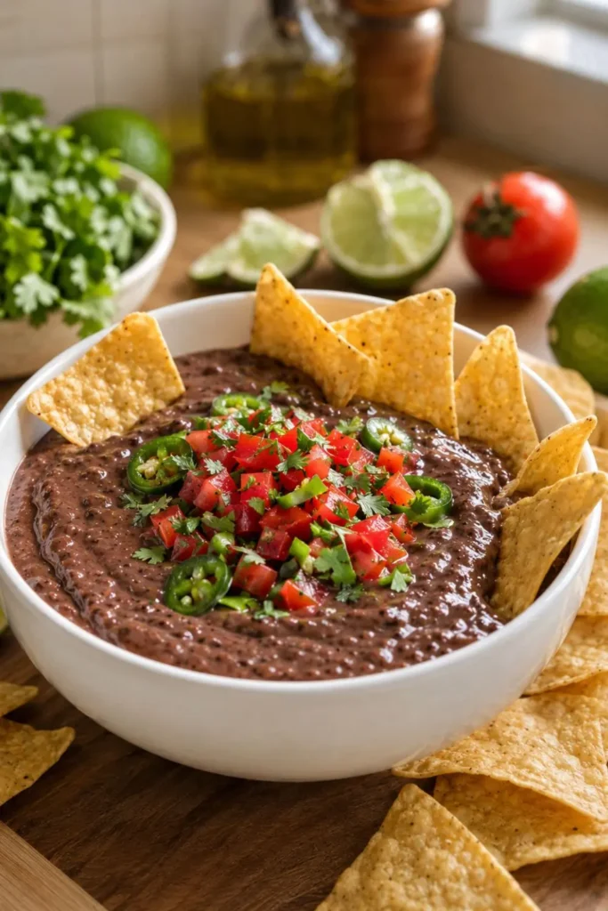 Smoky Chipotle Black Bean Dip