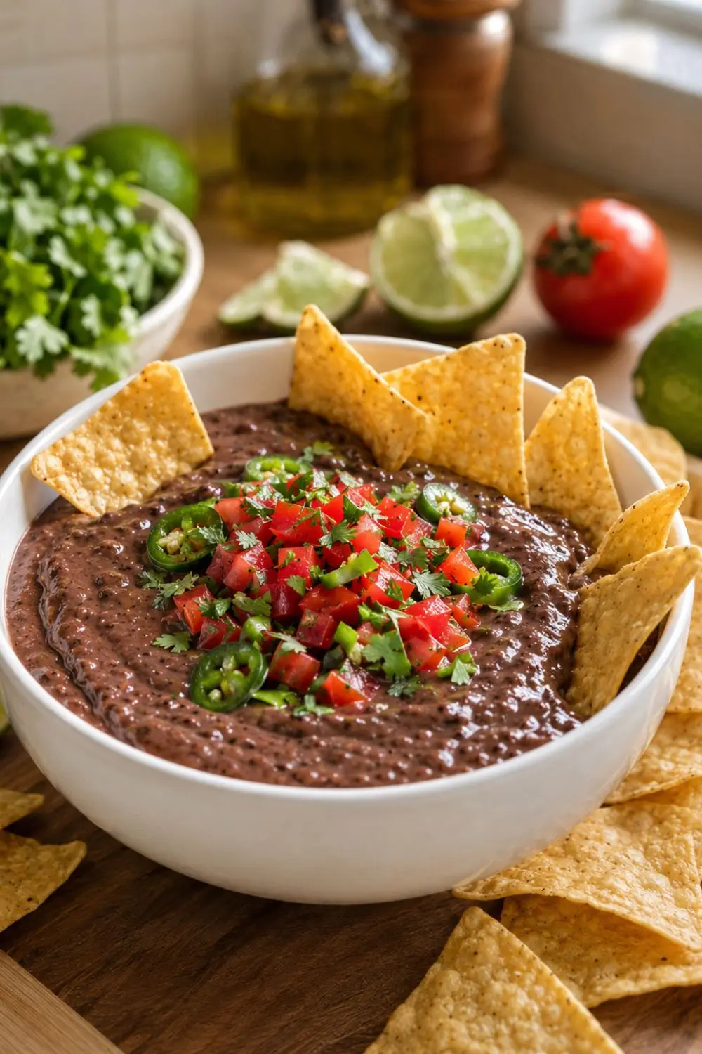 Smoky Chipotle Black Bean Dip