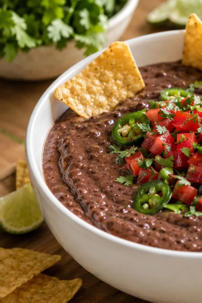 Smoky Chipotle Black Bean Dip