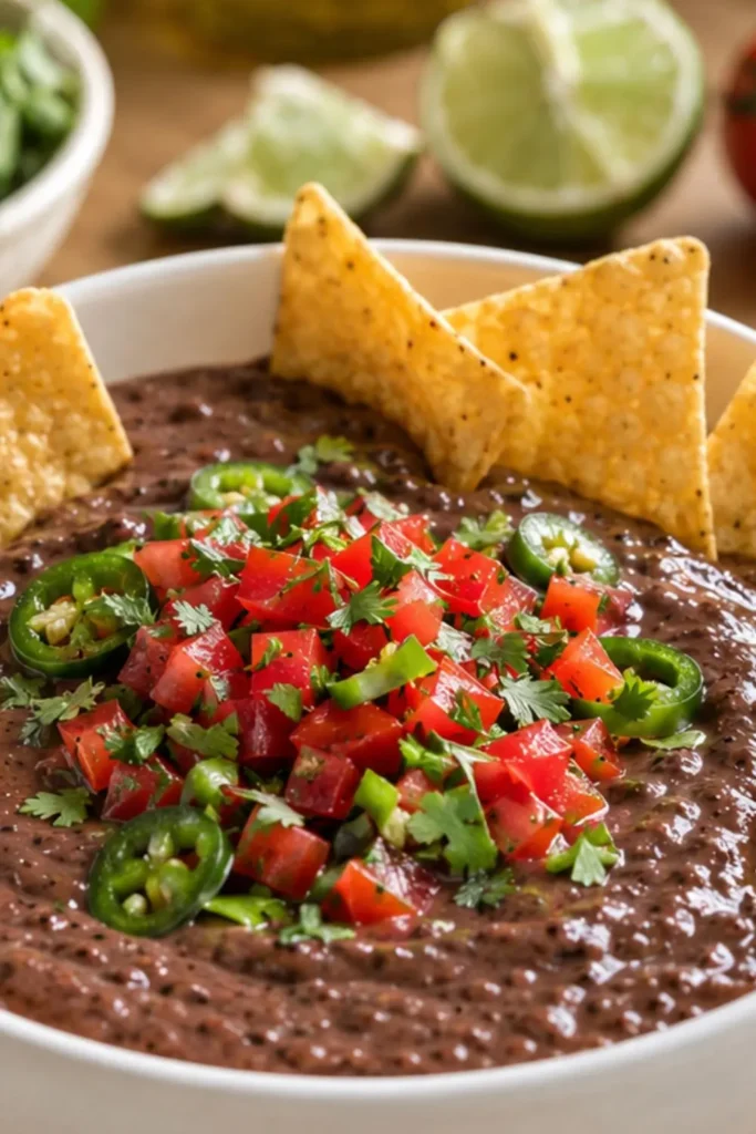 Smoky Chipotle Black Bean Dip