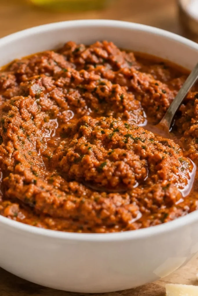 Sun-Dried Tomato & Walnut Pesto Dip