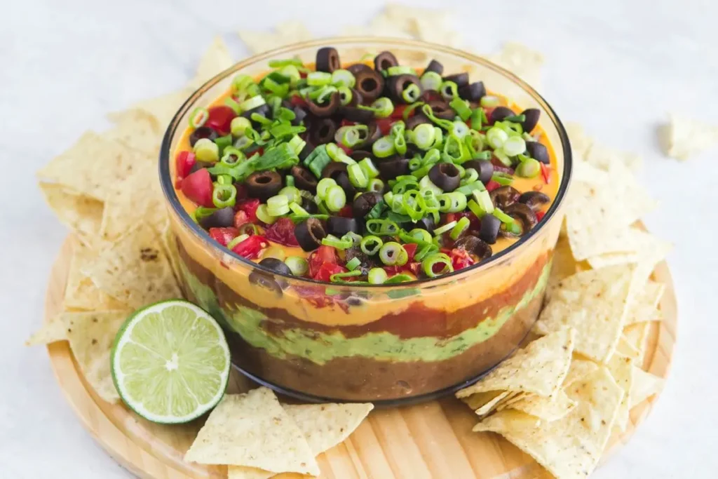 The Ultimate Vegan 7-Layer Dip for Cookouts