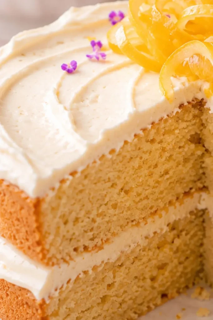 Vegan Lemon Drizzle Cake