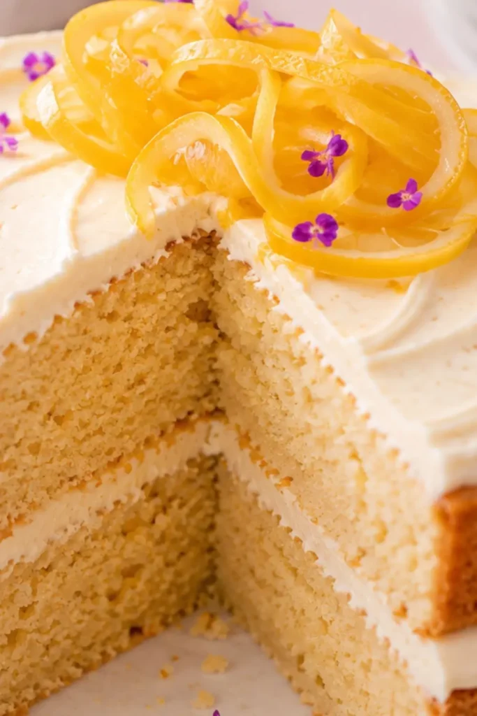 Vegan Lemon Drizzle Cake