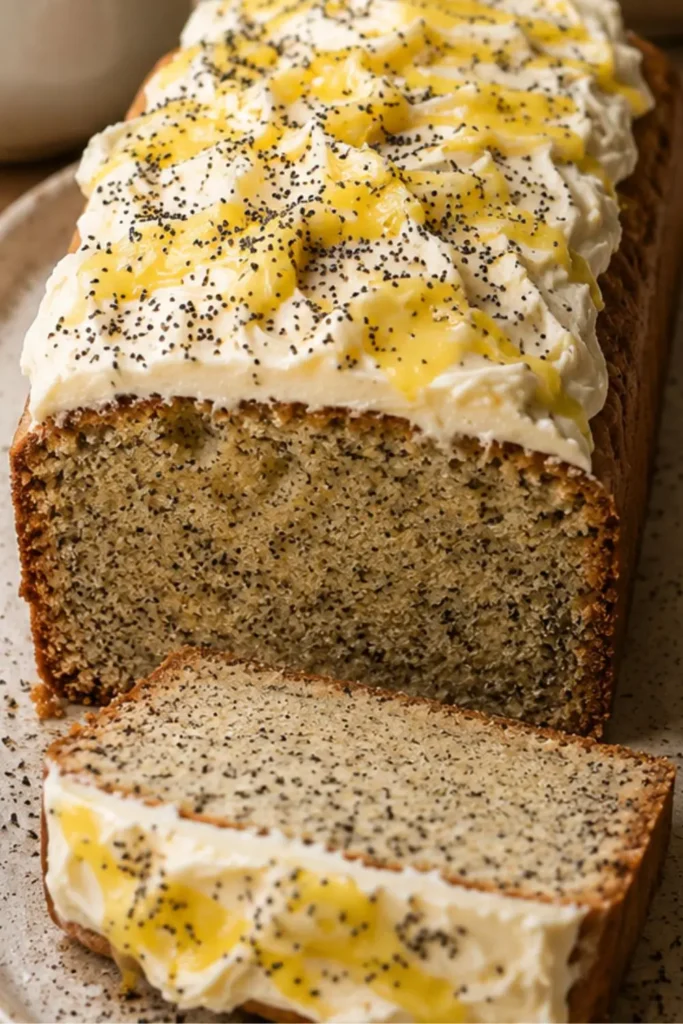Vegan Lemon Poppy Seed Cake