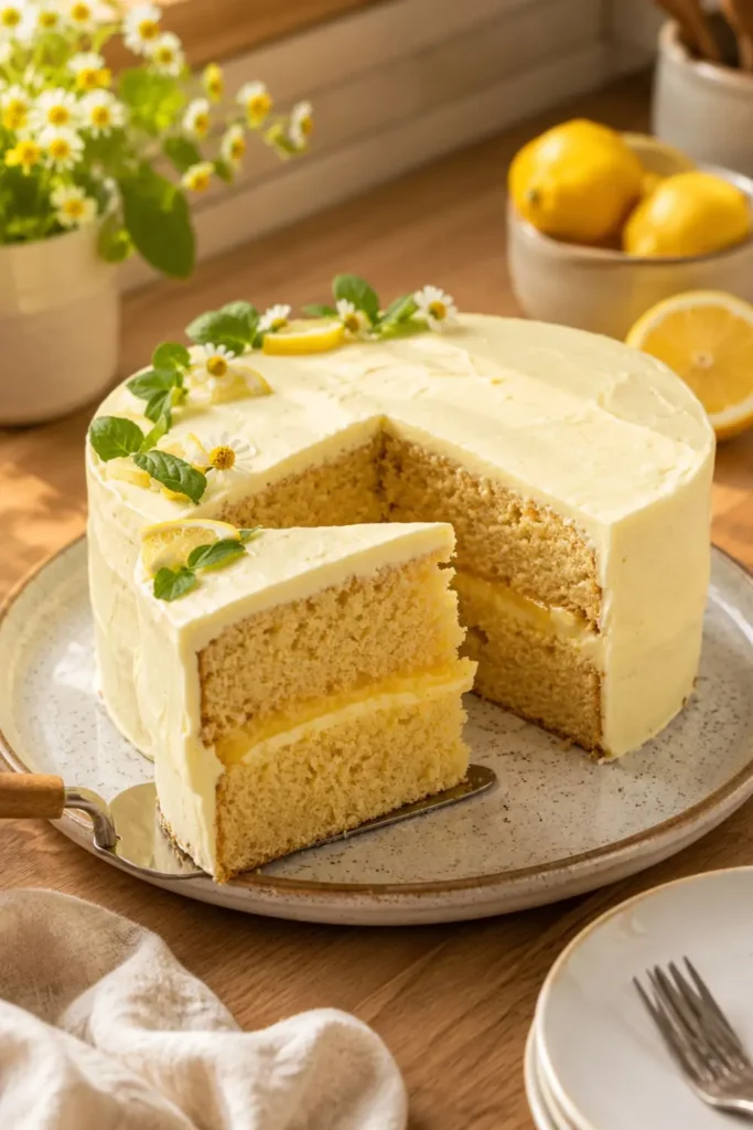 Vegan Lemon Sheet Cake