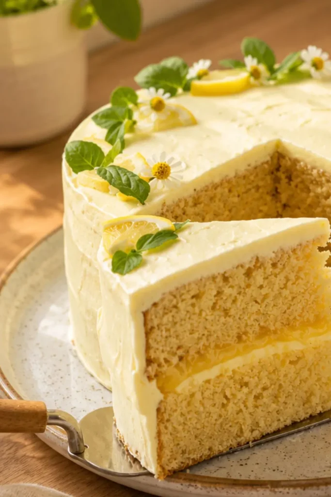 Vegan Lemon Sheet Cake