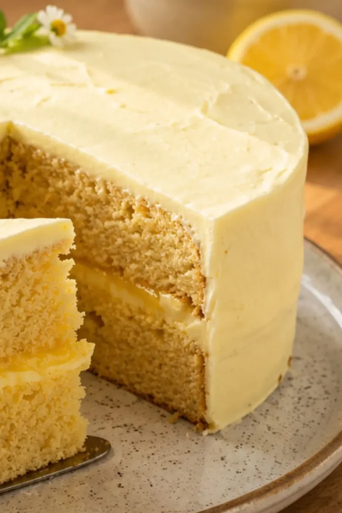 Vegan Lemon Sheet Cake