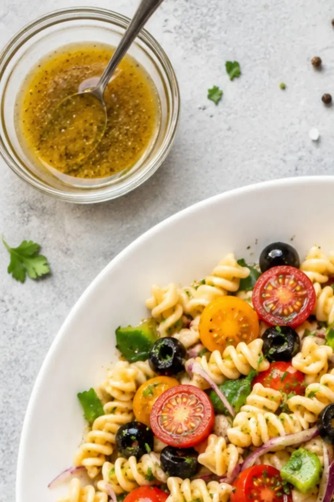Vegan Pasta Salad for Potlucks