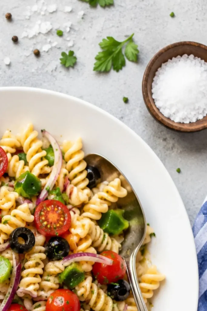 Vegan Pasta Salad for Potlucks