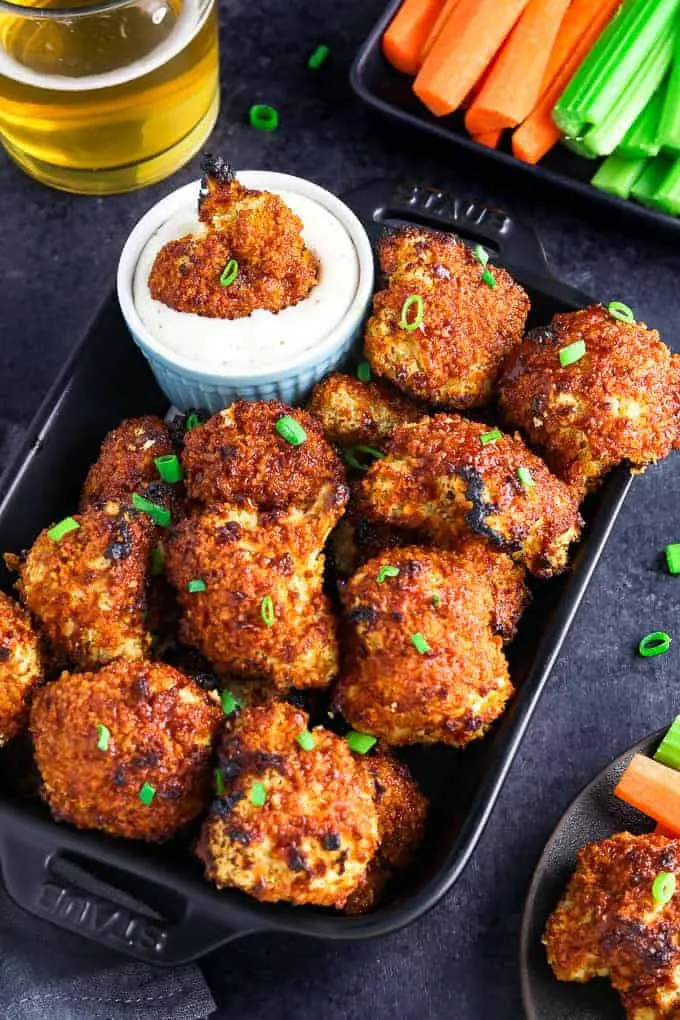 Crispy BBQ Cauliflower Wings