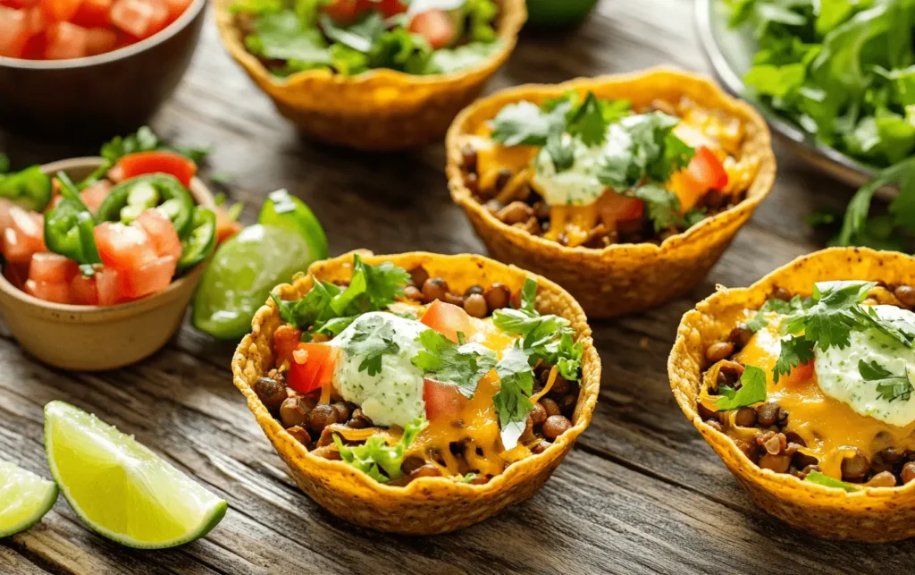 Vegan Taco Cups