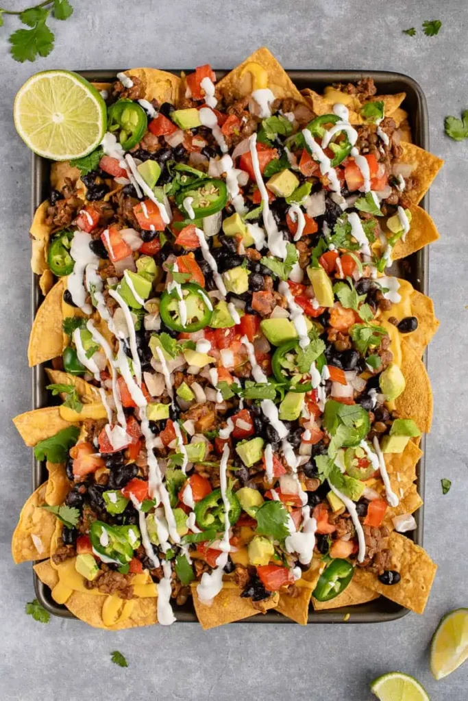 Loaded Vegan Nacho Potato Salad