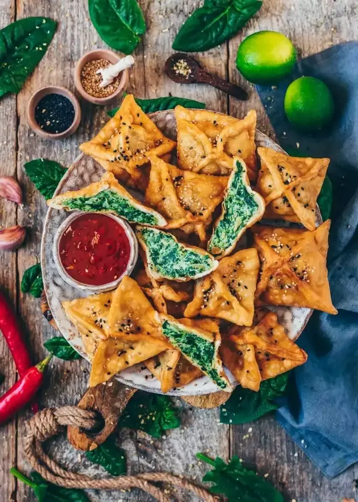 Vegan Spinach Artichoke Bites