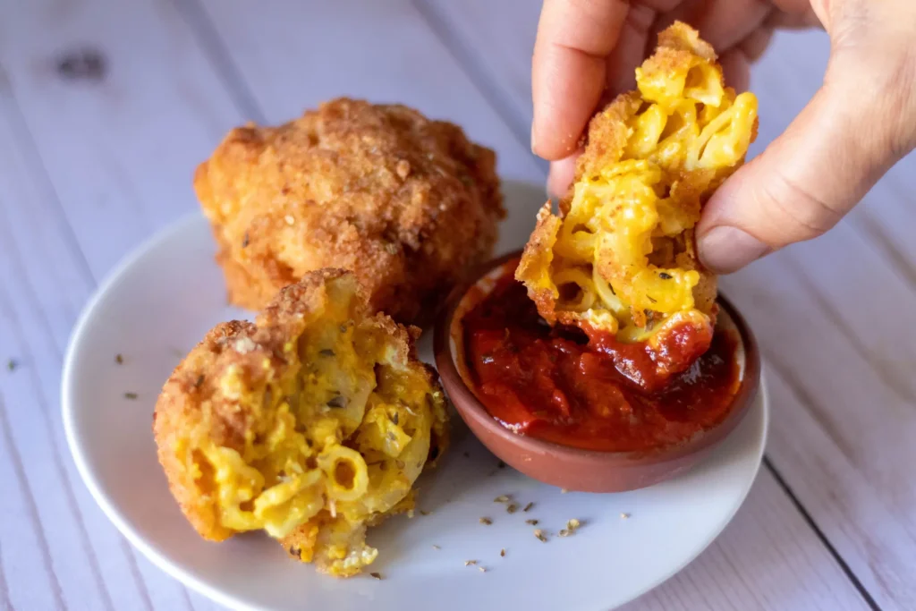 Vegan Mac and Cheese Bites