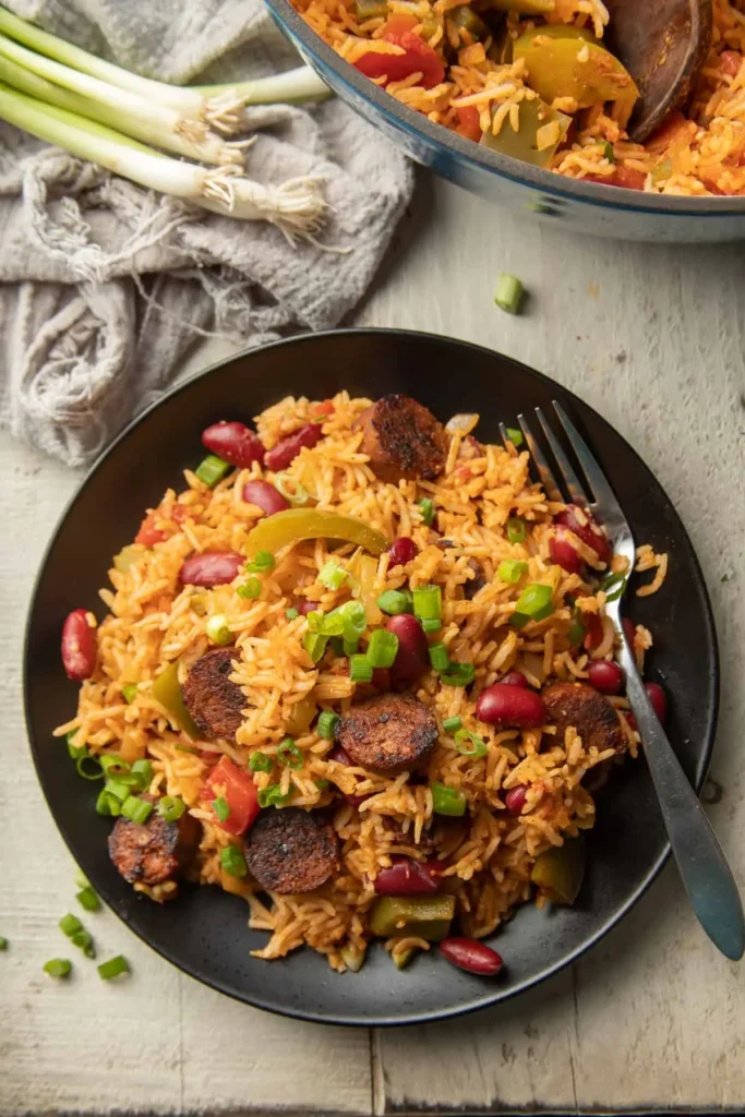 Crockpot Vegan Jambalaya