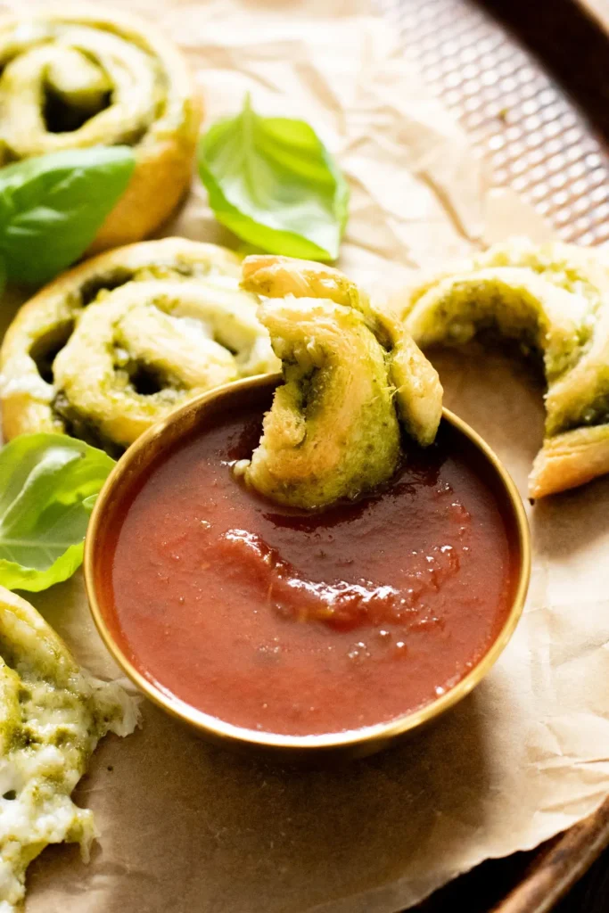 Vegan Pesto Pinwheels