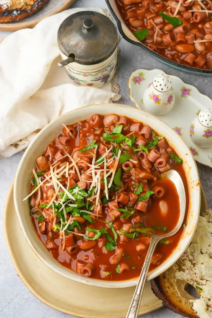 Vegan Pasta Soup (Italian Style)