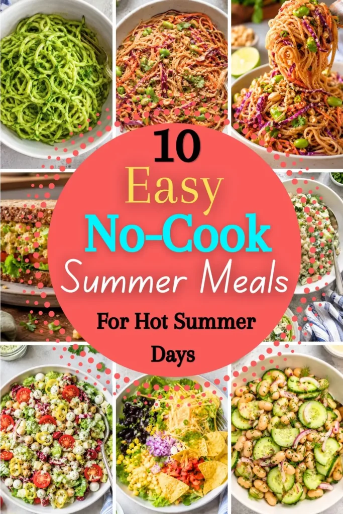 10 Easy No-Cook Vegan Summer Meals Perfect For Hot Days
