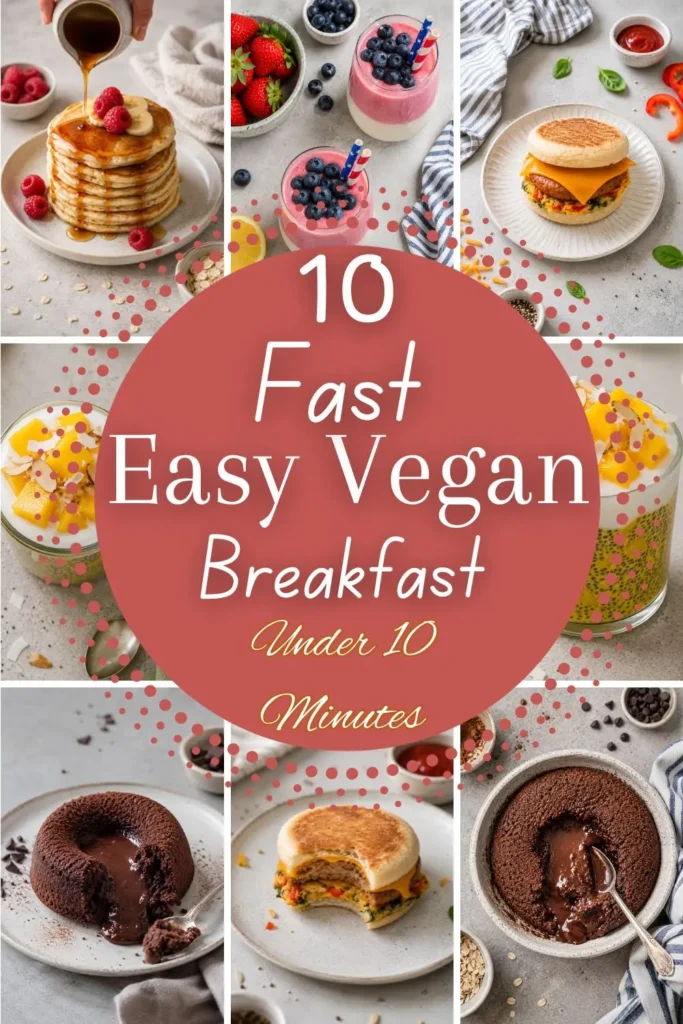 10 Fast & Easy Vegan Breakfast Recipes