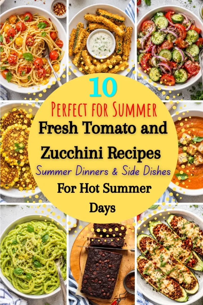 10 Fresh Tomato and Zucchini Recipes