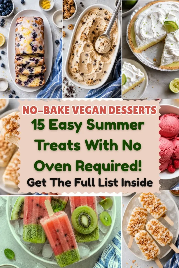 15 Easy Vegan Summer Desserts That Need Zero Baking