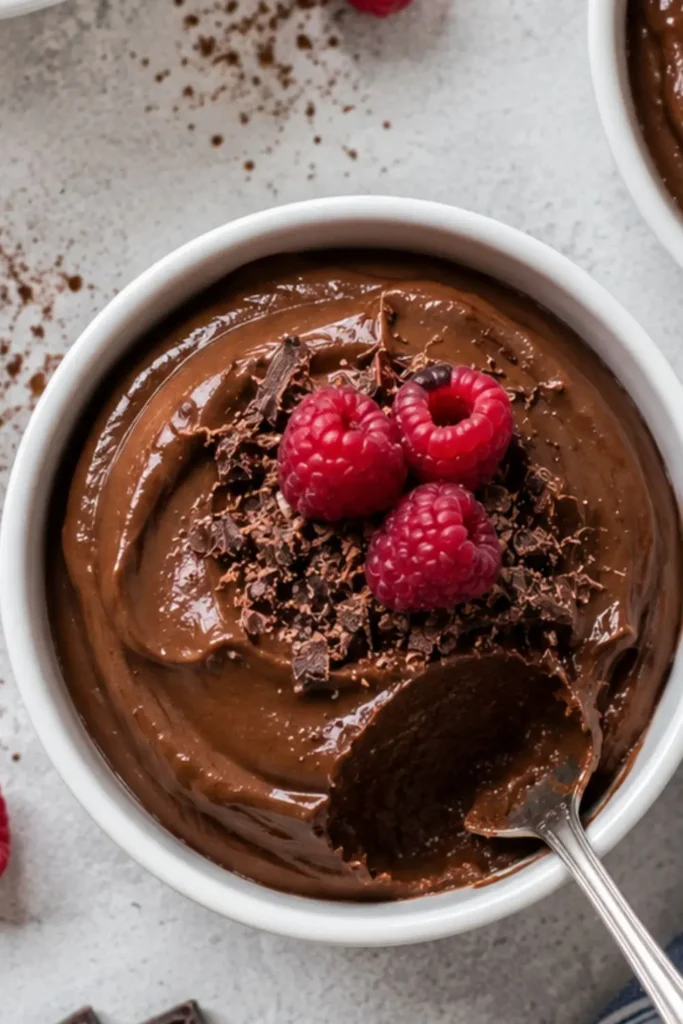 4-Ingredient Silk Tofu Chocolate Mousse