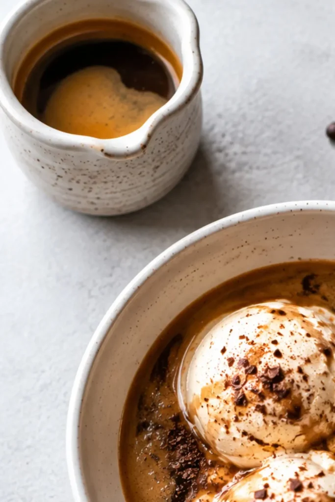 Classic Italian Vegan Affogato